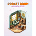 Pocket Room Coloring Book: Pocket World Coloring Book Featuring Mini Home, Miniature And Cozy Rooms Illustrations for Relaxation and Calmness