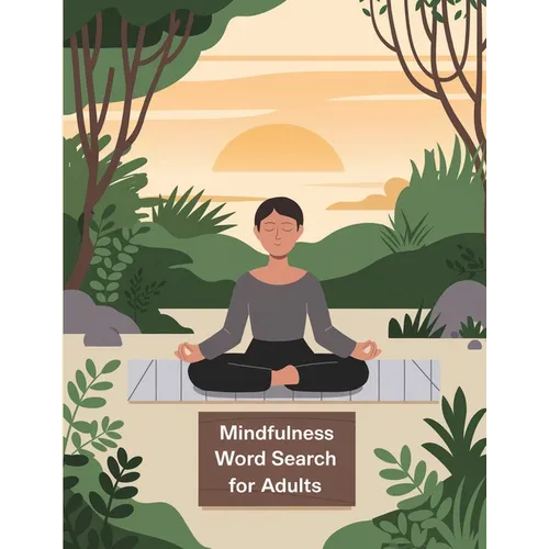 Mindfulness Word Search Book for Women: Word Search Puzzle Book for Relaxation, Stress Relief Word Search