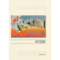 Vintage Lined Notebook Greetings from Tucson