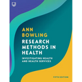 Research Methods in Health: Investigating Health and Health Services