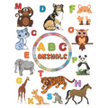 ABC animals: amazing Gift for kids to learn the alphabets, trace them color animals and learn facts about animals . all in one educational and fun boo