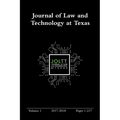 Journal of Law and Technology at Texas Volume 1