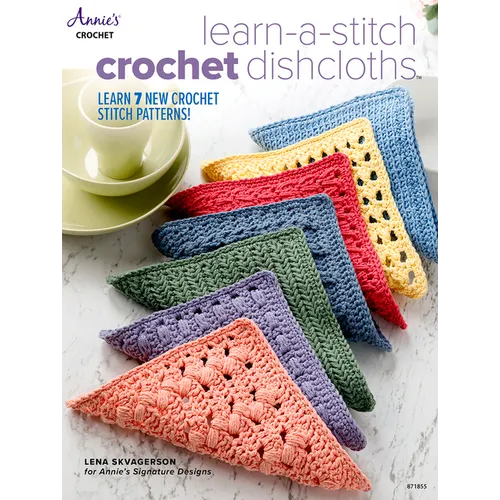 Learn-A-Stitch Crochet Dishcloths - Paperback