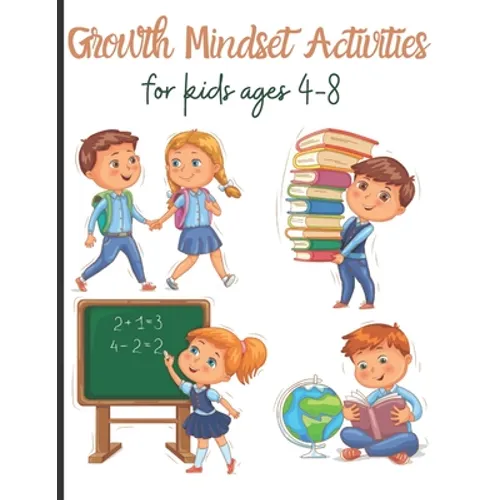 Growth Mindset Activities for kids ages 4-8: Goal Setting and Reflection Journals