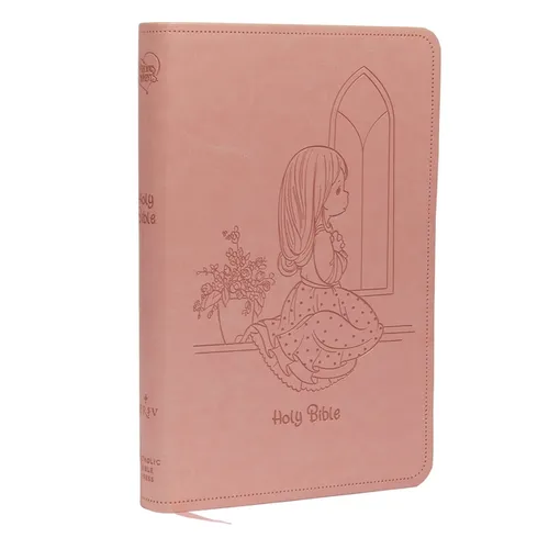Nrsvce, Precious Moments Bible, Pink, Leathersoft, Comfort Print: Holy Bible
