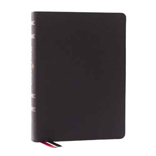 Lsb, MacArthur Study Bible, Black Genuine Leather, Comfort Print: Unleashing God's Truth One Verse at a Time (Holy Bible, Legacy Standard Bible)
