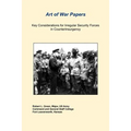 Key Considerations For Irregular Security Forces In Counterinsurgency