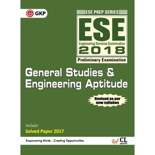 ESE 2018 Paper I General Studies & Engineering Aptitude Guide - Paperback