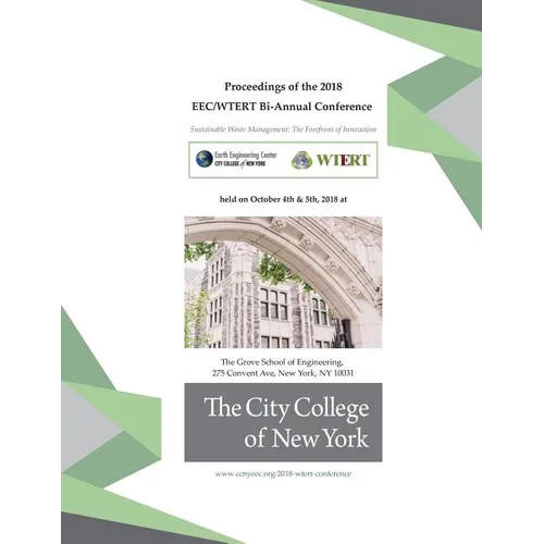Proceedings of the 2018 EEC/WTERT Bi-Annual Conference