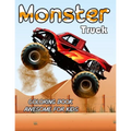 Monster Truck Coloring Book Awesome For Kids: Coloring Book for Boys and Girls