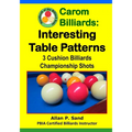 Carom Billiards: Interesting Table Patterns: 3-Cushion Billiards Championship Shots
