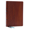 Encountering God Study Bible: Insights from Blackaby Ministries on Living Our Faith (Nkjv, Brown Leathersoft, Red Letter, Comfort Print)