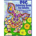 Pig Coloring Book For Adults- Cute Pig Designs For Stress Relief and Happiness: Paisley, Henna, Flower, and Mandala Designs and Patterns