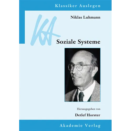Niklas Luhmann: Soziale Systeme