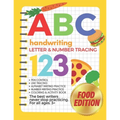 The Big Book of Letter Tracing and Coloring - ABC & 123 Handwriting, Letter & Number Tracing Food Edition: Pen Control, Line Tracing, Alphabet Writing