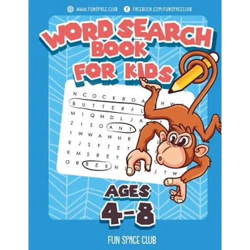Word Search Books for Kids Ages 4-8: Word Search Puzzles for Kids Activities Workbooks 4 5 6 7 8 year olds - Paperback