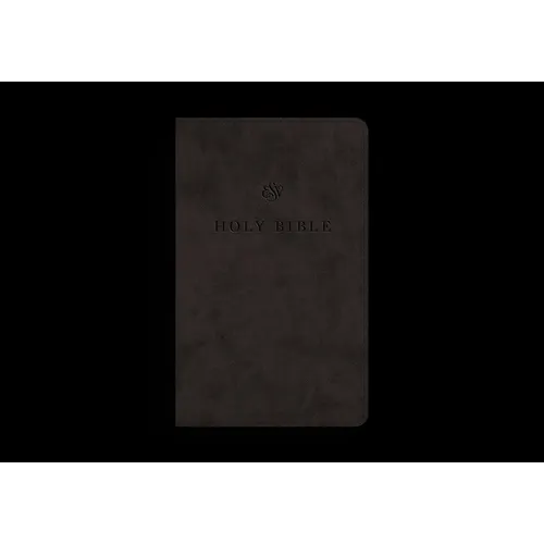 ESV Premium Church Bible, Large Print (Trutone, Black)
