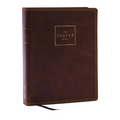 The Prayer Bible: Pray God's Word Cover to Cover (Nkjv, Brown Leathersoft, Red Letter, Comfort Print)