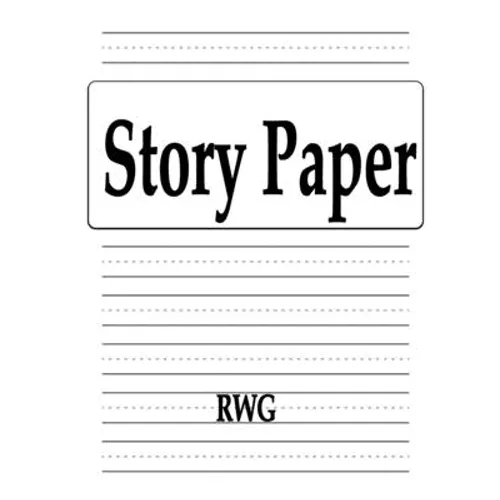 Story Paper: 100 Pages 8.5" X 11"