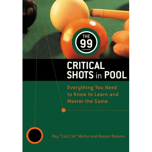 The 99 Critical Shots in Pool: Everything You Need to Know to Learn and Master the Game