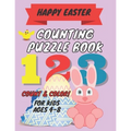 happy easter counting puzzle book: A Fun Guessing Game Book for kids - Fun & Interactive Picture Book for Preschoolers and Toddlers - easter coloring