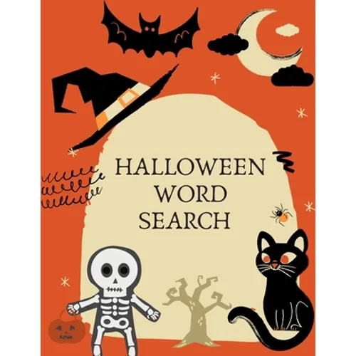 Halloween Word Search: Large Print Word Search Puzzle Book For Kids And Adults. Fall And Winter Word Search. Great for Giving Halloween Gifts for All!