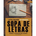Sopa de Letras Países y Capitales del Mundo: Letra Grande - En Español