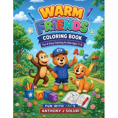 Warm Friends Coloring Book