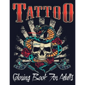 Tattoo Coloring Book For Adults: Over 110 Coloring Pages For Adult Relaxation With Beautiful Modern Tattoo Designs Such As Sugar Skulls, Hearts, Roses