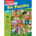 Pet Sticker Puzzles: Over 280 Stickers to Find Hidden Objects Within Cute Dogs, Cats and Other Pets, Animal Lover Sticker Activity Book for Kids 3 and