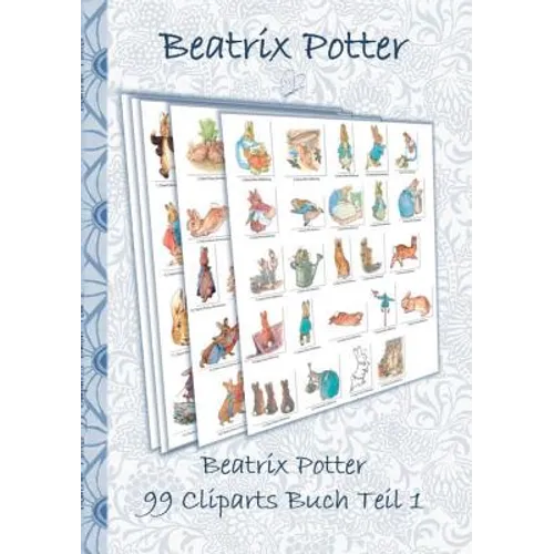 Beatrix Potter 99 Cliparts Buch Teil 1 ( Peter Hase ): Sticker, Icon, Clipart, Cliparts, download, Internet, Dropbox, Original, Filzer, Bleistift, Aqu