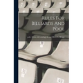Rules For Billiards And Pool
