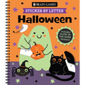 Brain Games - Sticker by Letter: Halloween: Includes Glow in the Dark Stickers!