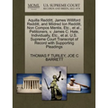 Aquilla Redditt, James Williford Redditt, and Mildred Ion Redditt, Non Compos Mentis, Etc., et al., Petitioners, V. James C. Hale, Individually, Etc.,