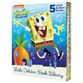 Spongebob Squarepants Little Golden Book Library (Spongebob Squarepants): Mr. Fancypants!; Sponge in Space!, Top of the Class!; Where the Pirates Arrg