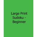 Large Print Sudoku - Beginner: Fun, Large Print Sudoku Puzzles