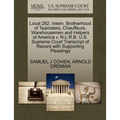 Local 282, Intern. Brotherhood of Teamsters, Chauffeurs, Warehousemen and Helpers of America V. N.L.R.B. U.S. Supreme Court Transcript of Record with