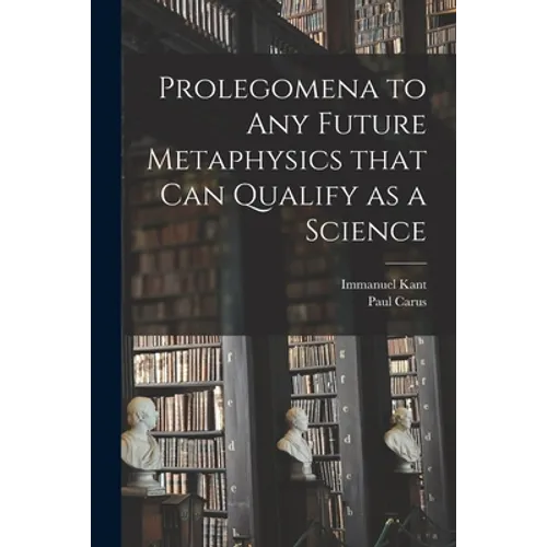 Prolegomena to Any Future Metaphysics That Can Qualify as a Science