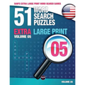 Sam's Extra Large-Print Word Search Games - 51 Word Search Puzzles, Volume 5: Brain-stimulating puzzle activities for many hours of entertainment