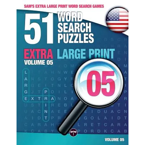Sam's Extra Large-Print Word Search Games - 51 Word Search Puzzles, Volume 5: Brain-stimulating puzzle activities for many hours of entertainment