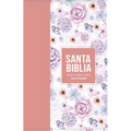 Biblia Rvr 1960 Letra Grande Tamaño Manual Símil Piel Rosa Claro( Bible Rvr 1960 Large Print Handsize Leatherlike Butterfly Light Pink (Spanish Editio