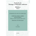 Durandi de Sancto Porciano Scriptum Super IV Libros Sententiarum. Distinctiones 26-42 Libri Quarti