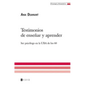 Testimonios de enseñar y aprender: Ser psicólogo en la UBA de los 60