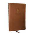 KJV Holy Bible: Ultra Thinline, Brown Leathersoft, Red Letter, Comfort Print: King James Version