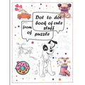 Dot to dot book of cute stuff from of puzzle: For Kids Ages 3-9: 60 Fun Connect The Dots Books for children Age 3 UP Easy Kids Dot To Dot Books for Bo