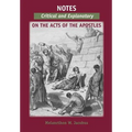 Notes, Critical and Explanatory, on the Acts of the Apostles