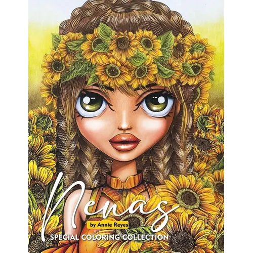 Nenas. Special Coloring Collection. Coloring Book for Relaxation