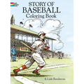 Story of Baseball Coloring Book