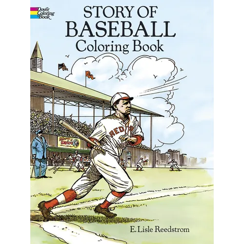 Story of Baseball Coloring Book