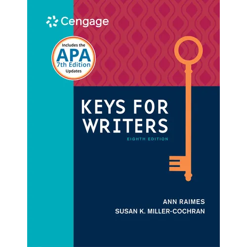 Keys for Writers (W/ Mla9e & Apa7e Updates)
